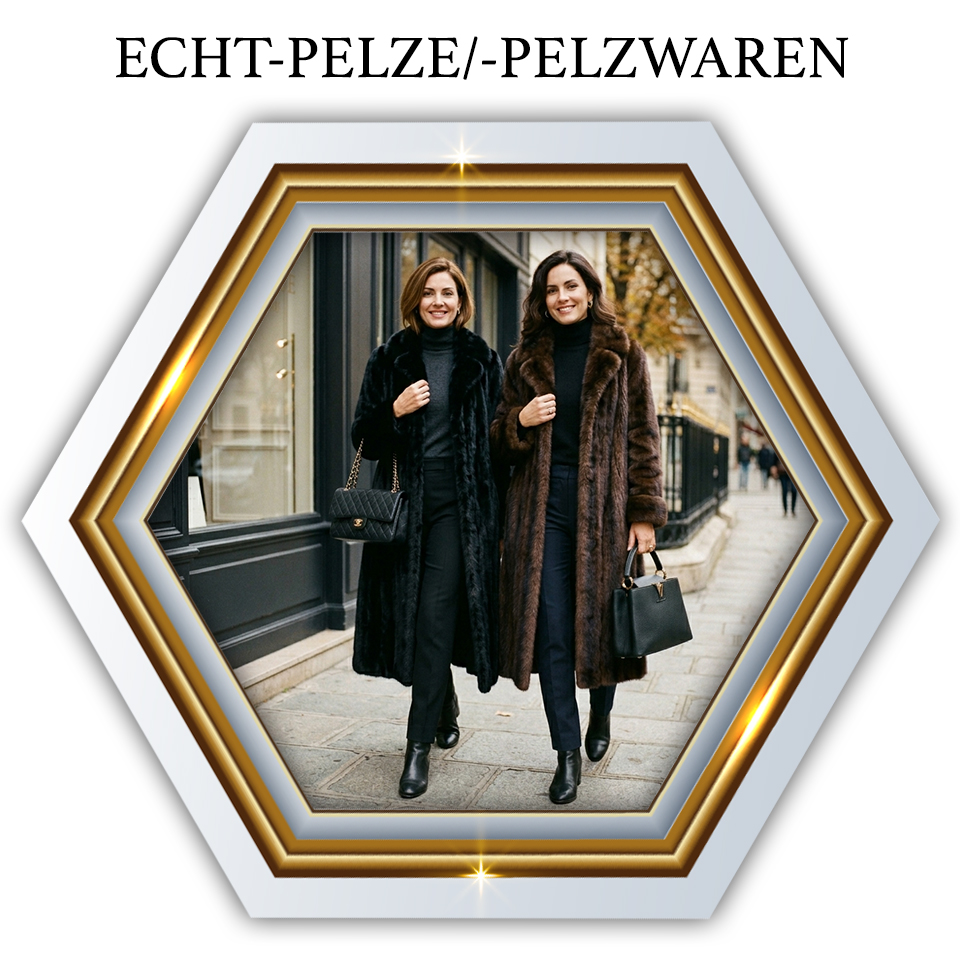 Echt-Pelze/-Pelzwaren
